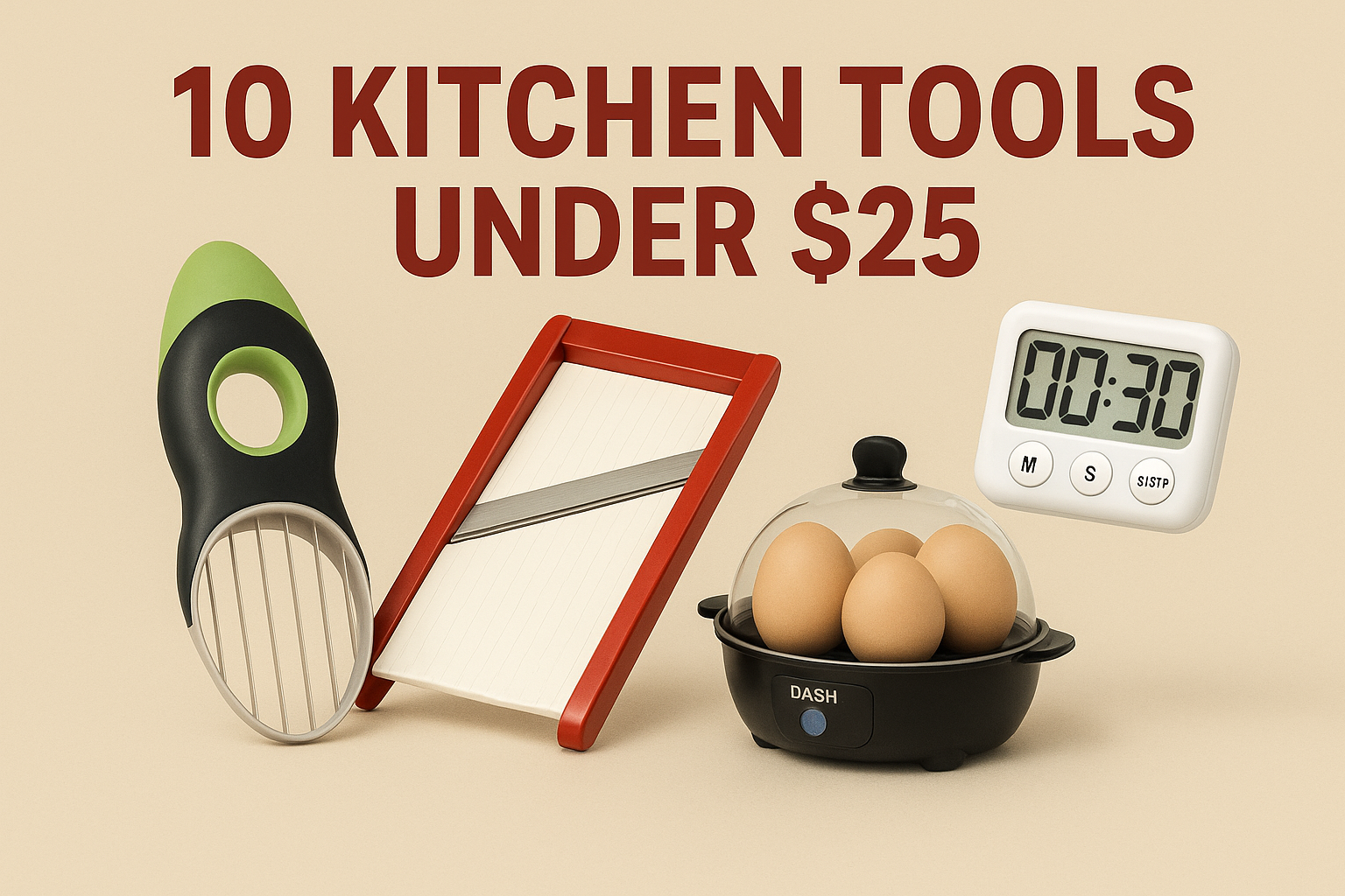 Kitchen Tools Under $25