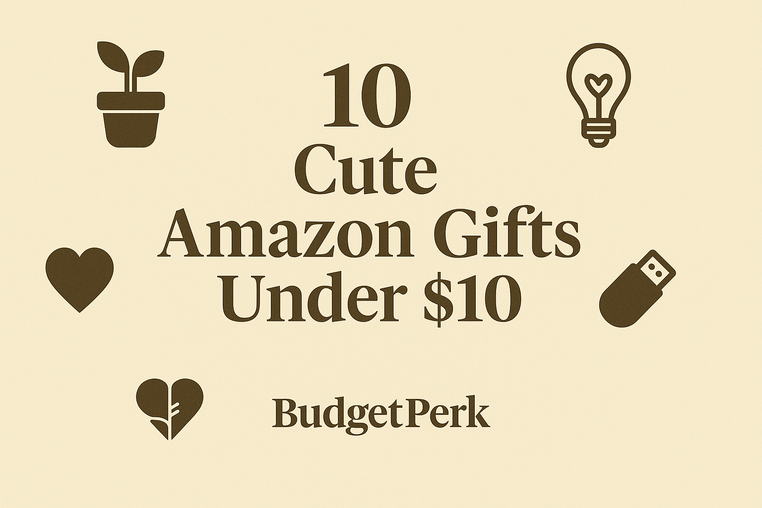 cute amazon gifts under 10
